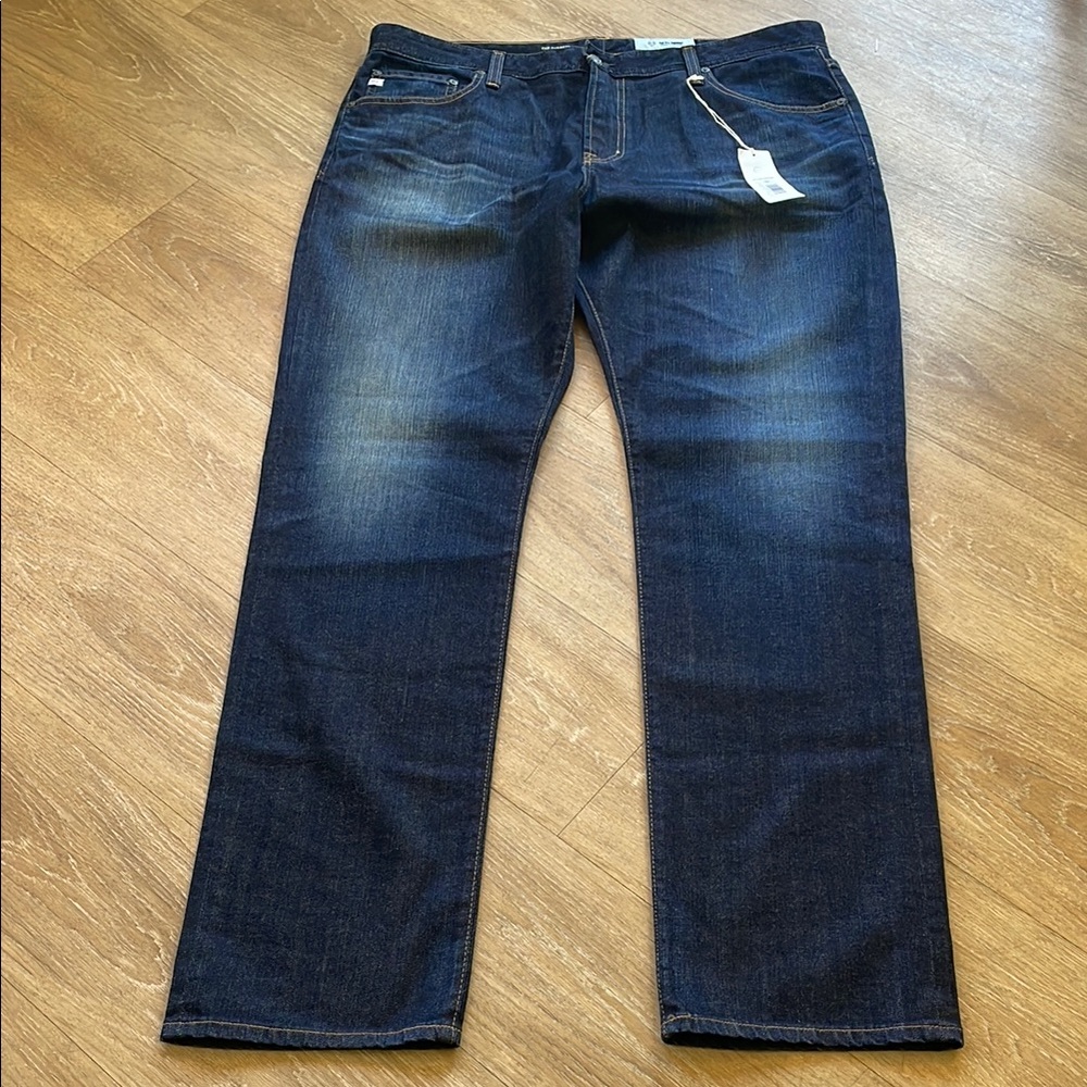 Ag Adriano Goldschmied Everett Slim Straight Jeans size 40X34.5 - Picture 2 of 9